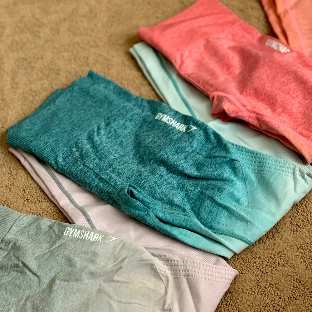 Gymshark Ombré Leggings Bundle of 3